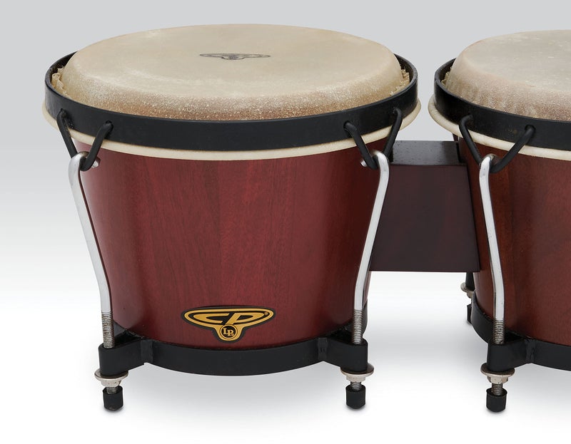 Latin Percussion طقم بونغو تقليدي 6 7 بوصة من لاتين بيركشن كوزميك - خشب داكن (CP221-DW) - Image 4